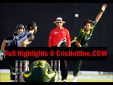 6th ODI Pakistan vs New Zealand Highlights 2011
