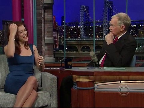 Kate Walsh @ Late Show with David Letterman - Feb 2, 2011