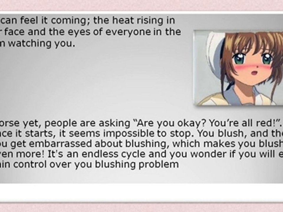 Stop Blushing Start Living - How to Prevent and Cure your