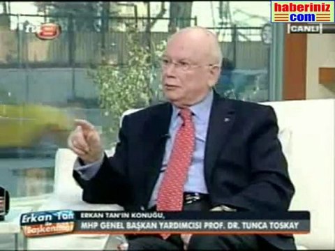 TV8, Erkan Tan'la Gündem, Tunca Toskay, 04/02/2011, Bl. 01