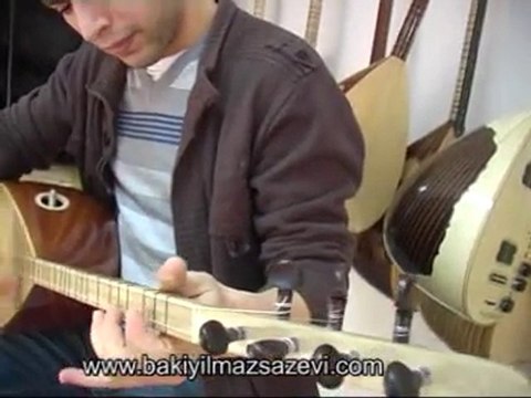 Mahon baglama kısa sap 40cm saz