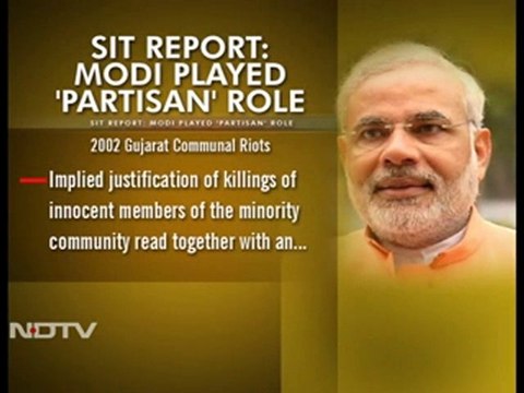 Modi slammed for 'partisan' handling of riots