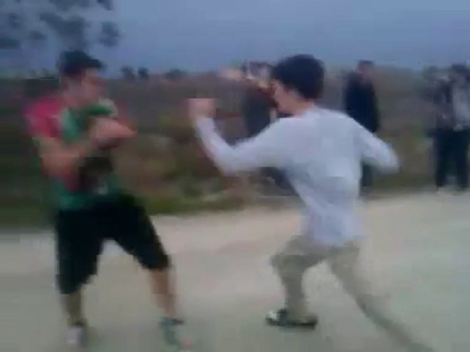 bluff fight