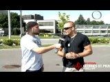 UFO appears during interview of UFC fighter George St.Pierre