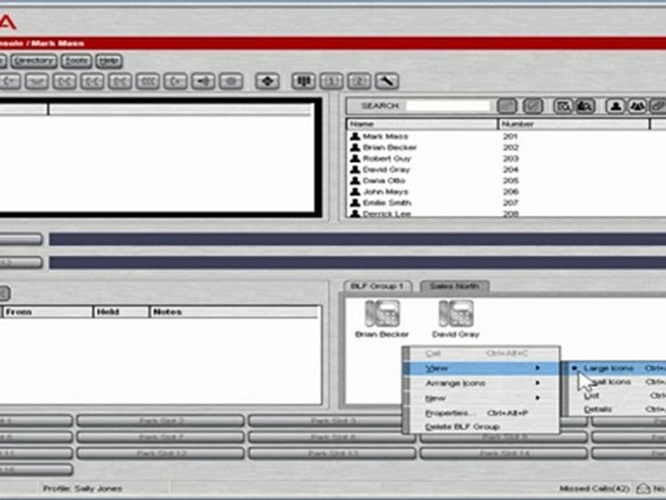 Creating Busy Lamp Fields in Avaya IP Office SoftConsole