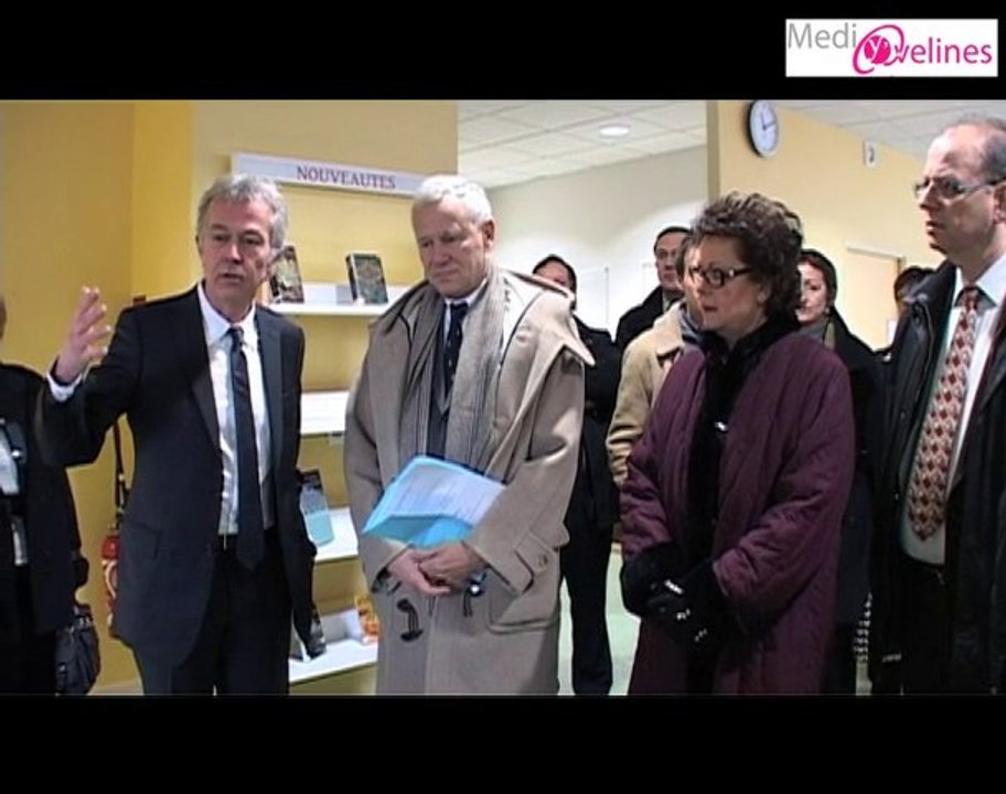 Inauguration du college les Essarts (Yvelines)