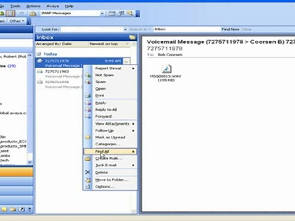 Introduction To Unified Message Service In Avaya OneX Portal