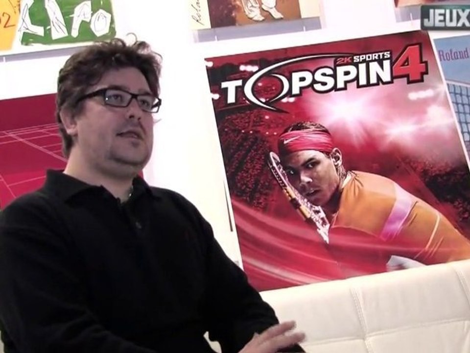 Top Spin 4 : Rencontre avec Stéphane Dupas