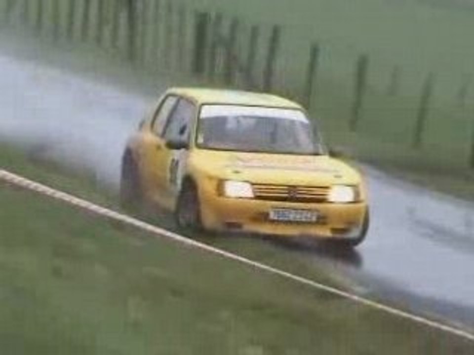 Crash Peugeot 205