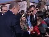 Polis ailelerinden Başbakan Erdoğan'a teşekkür ziyareti