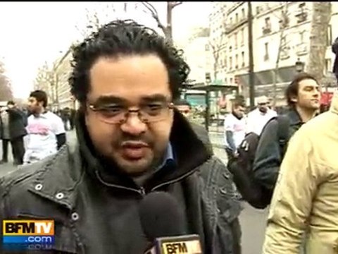 Manifestation de soutien au peuple égyptien