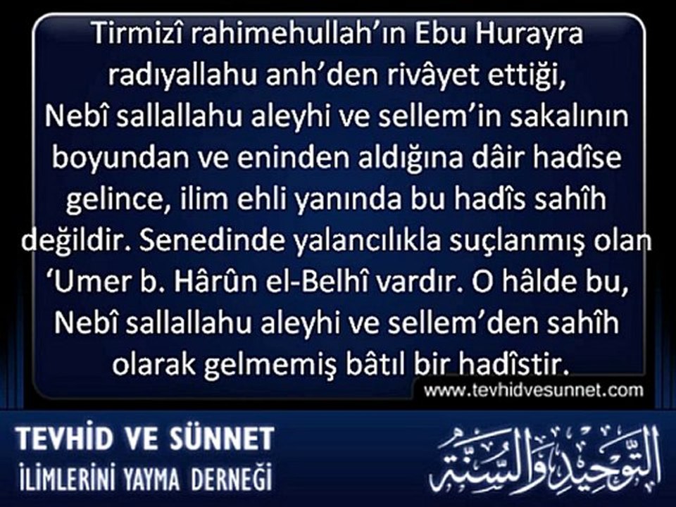 Sakalın Ölçüsü Nedir ? Kesmek veya Kısaltmak Günah mıdır ?