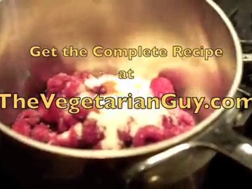 The Vegetarian Guy prepares Love Bite Cupcakes