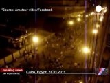 Diplomatic car hits over 20 protesters in Egypt - no comment