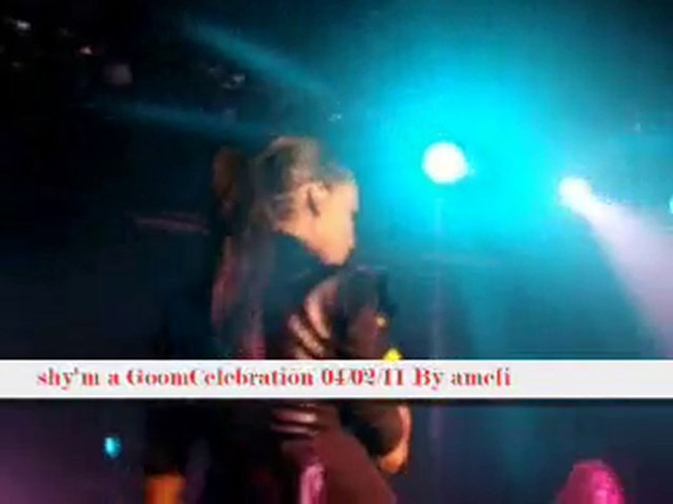 shy'm chante Je sais à Goomcelebration le 04/02/2011