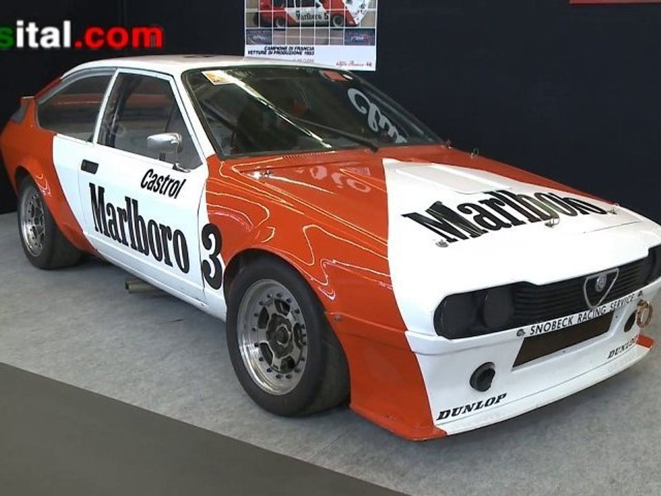Rétromobile 2011 : Alfa Romeo Alfetta GTV6 Production