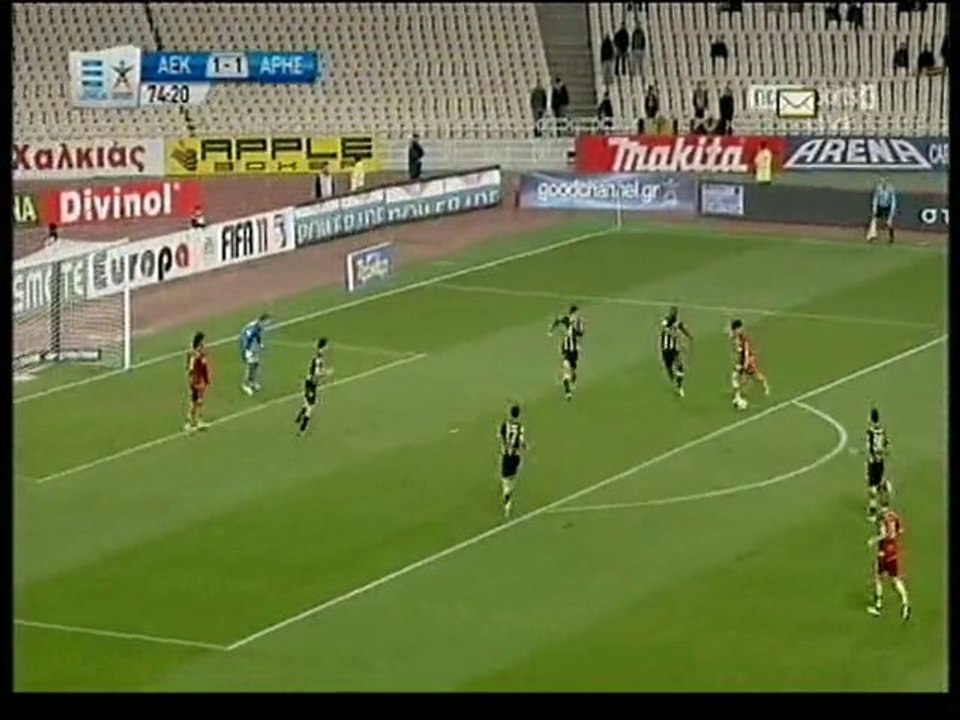 aek aris 1-2 neto