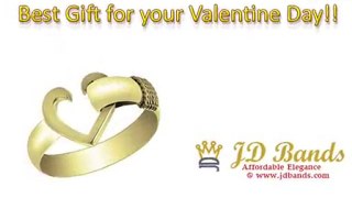 Best Jewelry Gift for your Valentine Day@jdbands.com