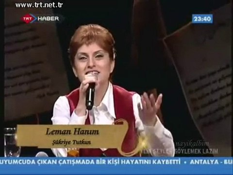 14 Şükriye Tutkun Leman hanım şiiri