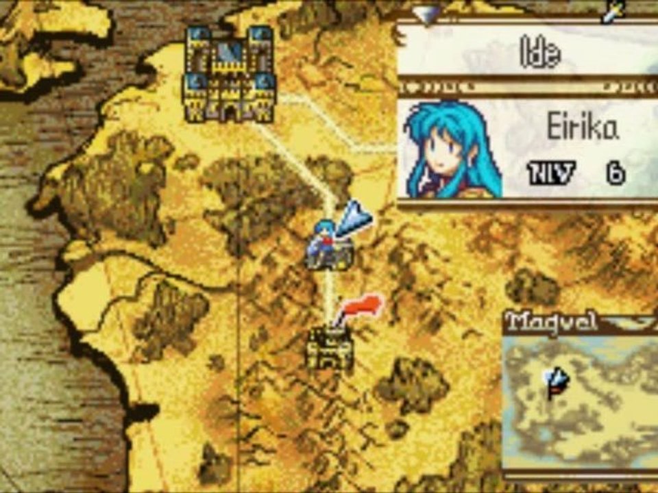 Fire emblem Sacred stones [02] Ide et ces alentours