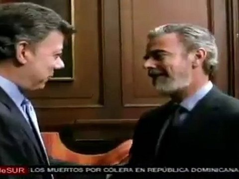 Santos y canciller de Brasil discutieron liberaciones de las FARC