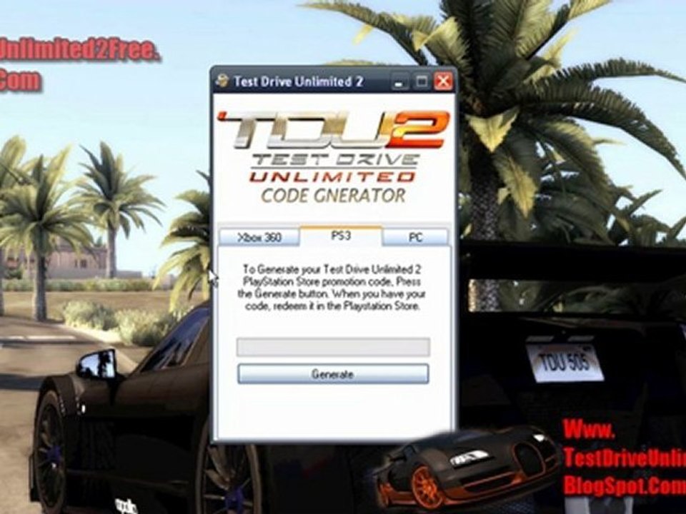 Test Drive Unlimited 2 Crack Download Free -Tutorial