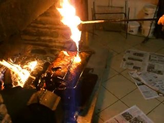 LE DINDON A LA BROCHE ET LE ( FLAMBADOU)