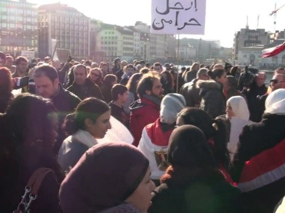 Marche pour l'Egypte à Genève