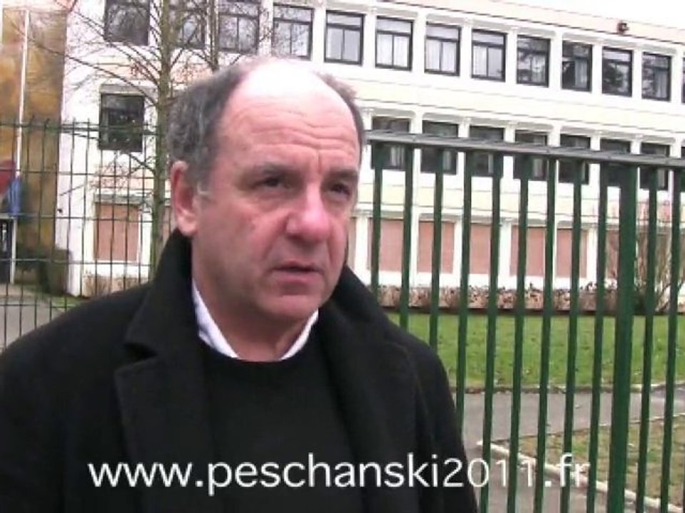 Denis Peschanski au collège La Fontaine à Antony