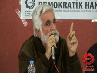 DHF Dersim Örgütlülüğünden Yozlaşma Karşıtı Panel