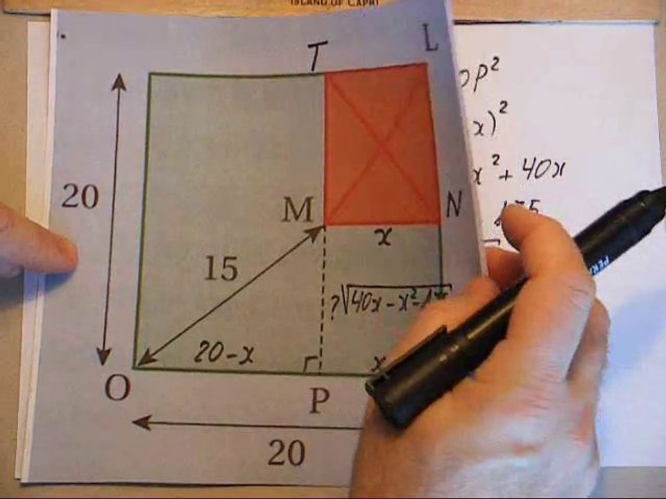 105. Minimum d'une fonction de degré quasiment deux