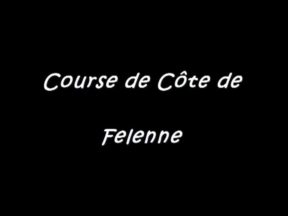 Course de côte de felenne 2010