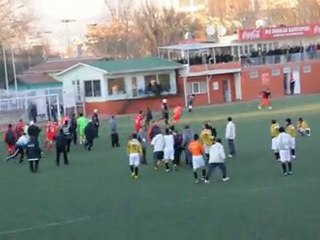 Etbalık spor-Ayaş spor, arasında Olay Çıktı