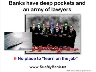 Sue My Bank-Stop Foreclosure Action