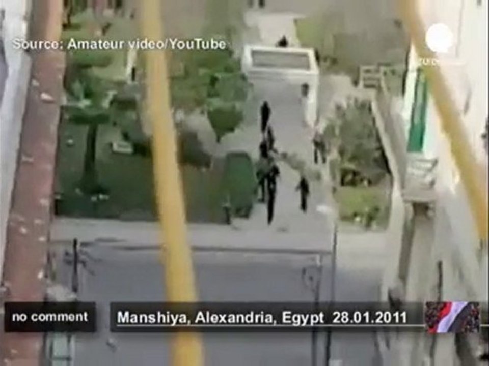 A man gets killed by a policeman in Alexandria - no comment
