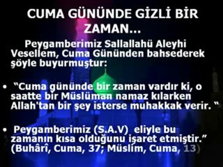 Cuma Gününün Fazileti - Www.Risaleanaliz.CoM