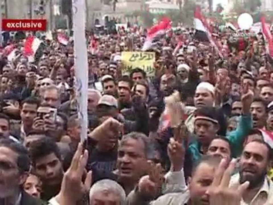 Les coptes et les musulmans main dans la main sur la...