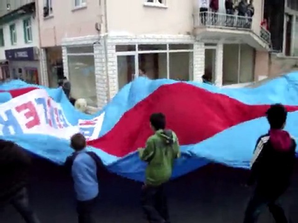 Haçkalı Gençler Trabzonspor'a Destek İçin Seferber Oldu