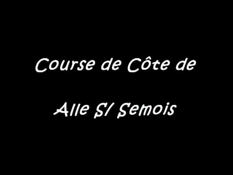 Course de côte de alle sur Semois 2010