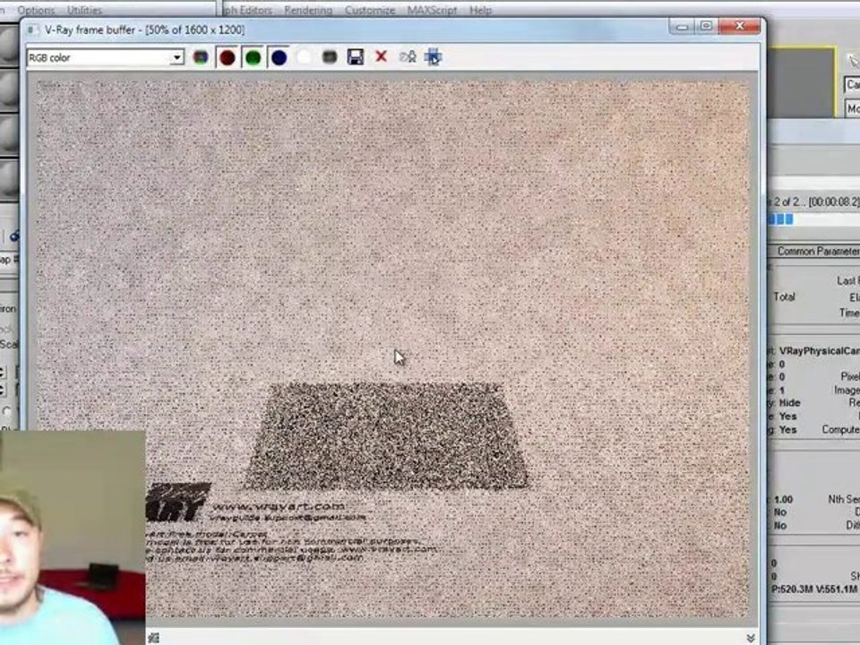 Vraydisplacement carpet