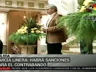 Bolivia combate contrabando de combustibles