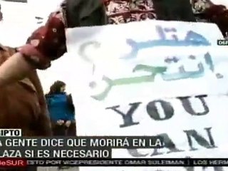 Mientras EE.UU. respalda continuidad de Mubarak, el pueblo sigue en calles de Egipto