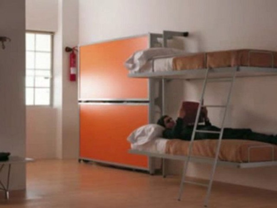Foldaway Bunk,  Foldaway Bed  by Sellex