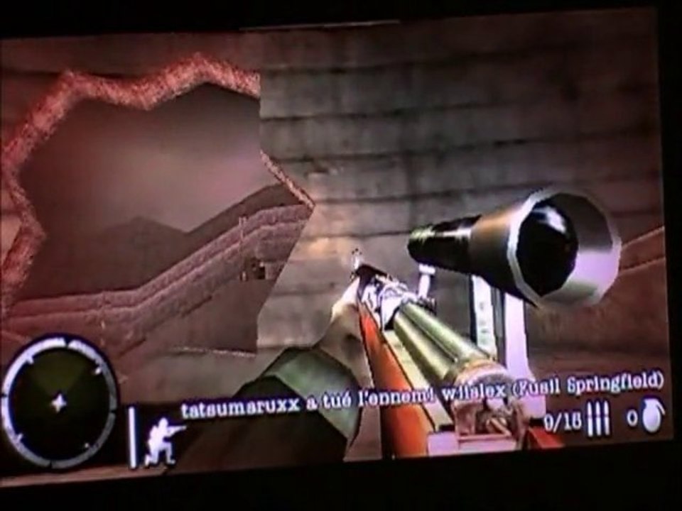 [PSP] Medal of Honnor Heroes 2 -  Hit BURN LIFE Snipe Port