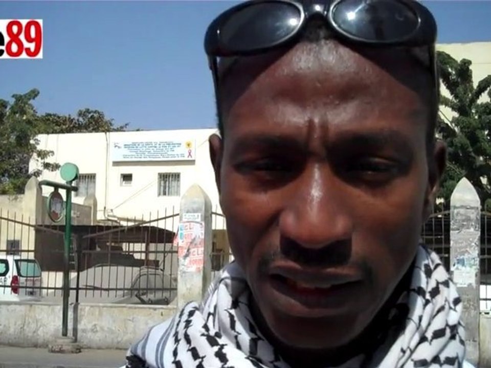 Yacoub Bitocho (Attac au Bénin), au Forum social de Dakar