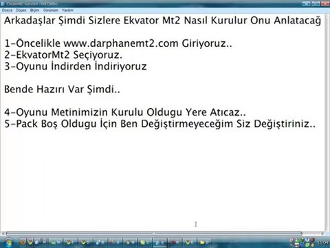 EkvatorMt2 Kurulum Videosu İzlesin Herkes (4xsizwS)