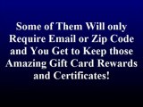 How I Got Gift Card Giveaways For Free