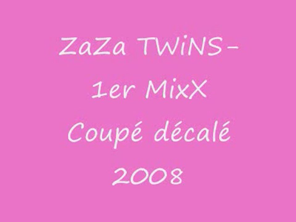 ZaZa TWiNS-1er MiXx coupé decalé 2008