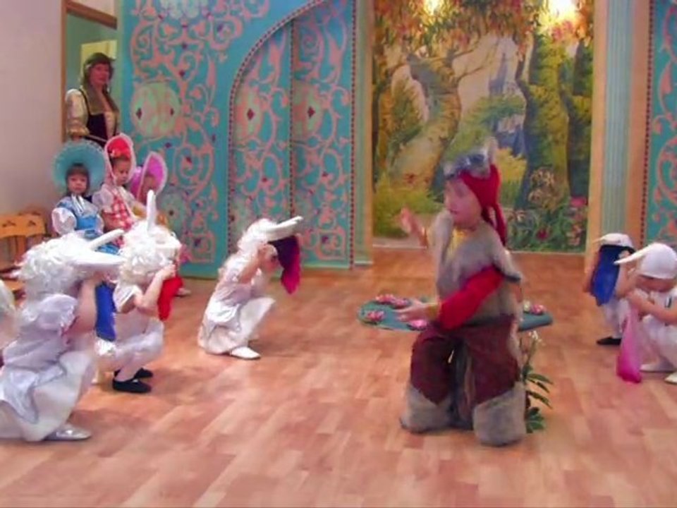 АНО ДОУ СОЛНЫШКО - Серый волк и зайцы