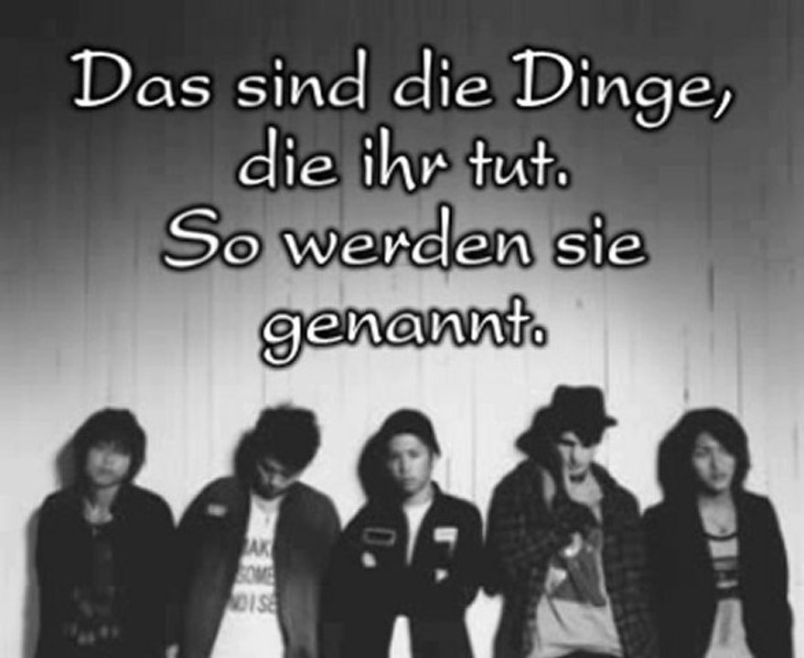 and i know - one ok rock (german subs)